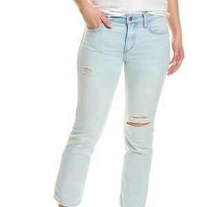 Joe's Jeans The Lara mid rise cigarette crop light blue size 29